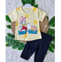 USO DAİSY DUCK TAYTLI KIZ BEBE TAKIM - SARI
