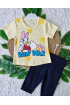 USO DAİSY DUCK TAYTLI KIZ BEBE TAKIM - SARI