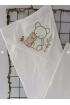 DUSYA Kampanyalı çift katlı keseli bebe banyo havlusu(70×90cm) / FULL KREM