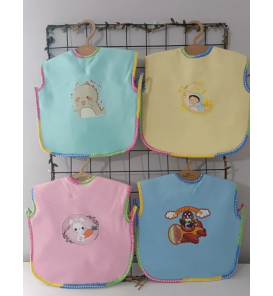 Karışık desen altı naylonlu koldan geçme önlük