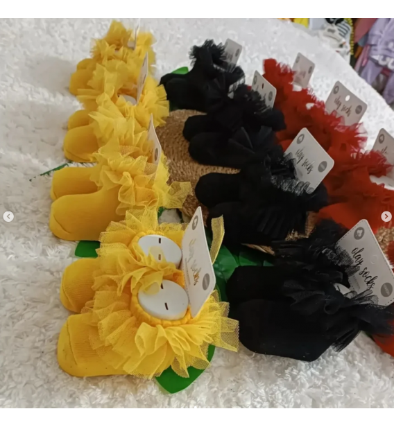 0-1 YAŞ UYUMLU KOKOŞ PENYE BEBE ÇORAP / RENK SEÇİNİZ