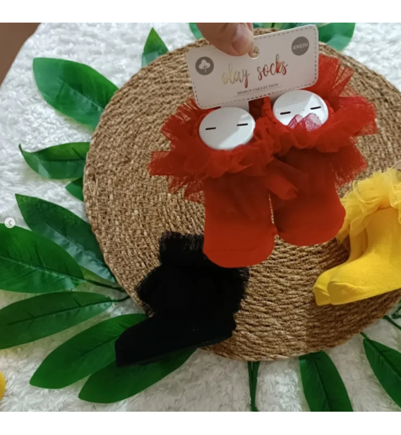 0-1 YAŞ UYUMLU KOKOŞ PENYE BEBE ÇORAP / RENK SEÇİNİZ