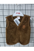 AYYILDIZ ÇITÇITLI WERSOFT BEBE YELEK ÇEŞİTLERİ / KAHVERENGİ