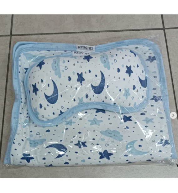 KAMPANYALI AYYILDIZ DESEN PENYE MİNDER YASTIK SETLERİ / RENK SEÇİNİZ