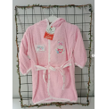1/2/3/4 YAŞ BEBE BORNOZ ÇEŞİTLERİ / PEMBE