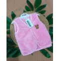 AYYILDIZ ÇITÇITLI WERSOFT BEBE YELEK ÇEŞİTLERİ / ŞEKER PEMBE