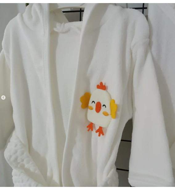 CONCON TAVUKLU BEBE BORNOZ TAKIMI