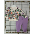 BEBECOCUKREYONU KAMPANYALI TAKIMLAR SERİSİ BEBE TAKIM / MOR LEOPAR DESEN