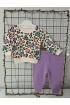 BEBECOCUKREYONU KAMPANYALI TAKIMLAR SERİSİ BEBE TAKIM / MOR LEOPAR DESEN