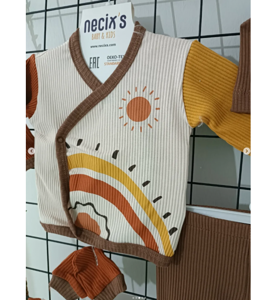 NECİX FİTİLLİ PENYE KUMAŞ GÜNEŞLİ BEŞLİ ZIBIN TAKIMI