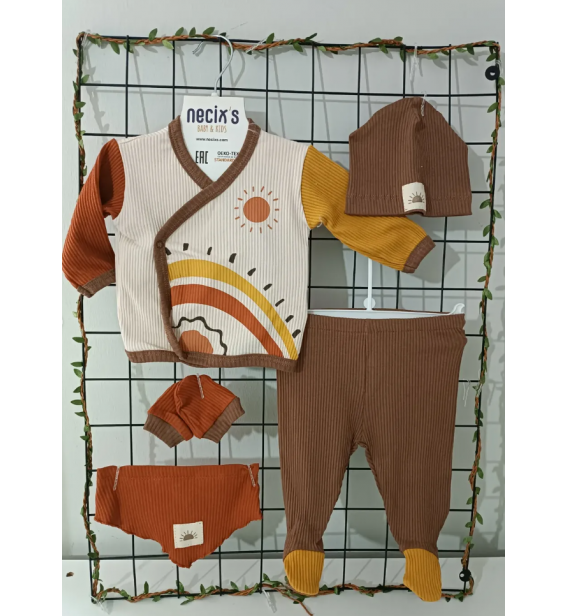 NECİX FİTİLLİ PENYE KUMAŞ GÜNEŞLİ BEŞLİ ZIBIN TAKIMI