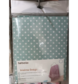 BEBELİO EMZİRME ÖNLÜĞÜ ÇEŞİTLERİ / YEŞİL ZEMİM BEYAZ PUANLI