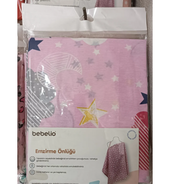 BEBELİO EMZİRME ÖNLÜĞÜ ÇEŞİTLERİ / PEMBE ZEMİN BULUTLU AYLI