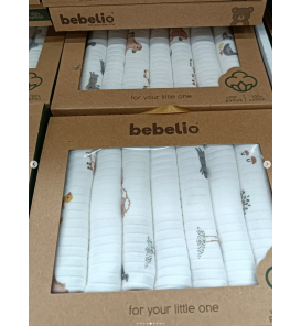 ÖZLEM BEBE 7Lİ PENYE KUTULU MENDİL ÇEŞİTLERİ / ANİMALS DESEN