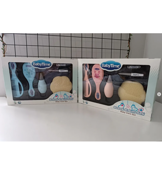 BABYTİME ALTILI BEBEK BAKIM SETİ / RENK SEÇİNİZ