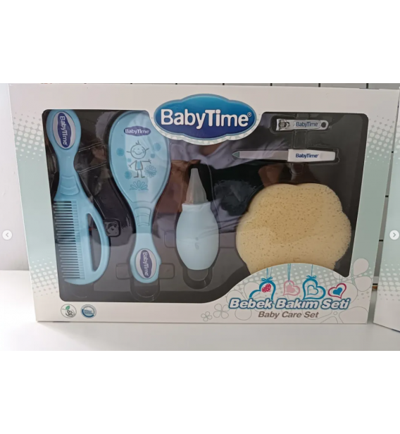 BABYTİME ALTILI BEBEK BAKIM SETİ / RENK SEÇİNİZ