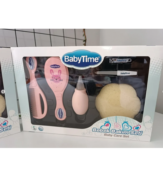 BABYTİME ALTILI BEBEK BAKIM SETİ / RENK SEÇİNİZ