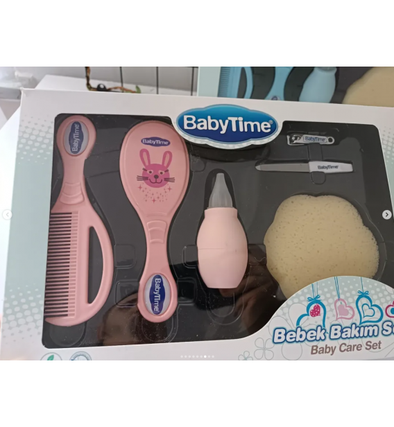 BABYTİME ALTILI BEBEK BAKIM SETİ / RENK SEÇİNİZ