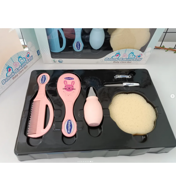 BABYTİME ALTILI BEBEK BAKIM SETİ / RENK SEÇİNİZ