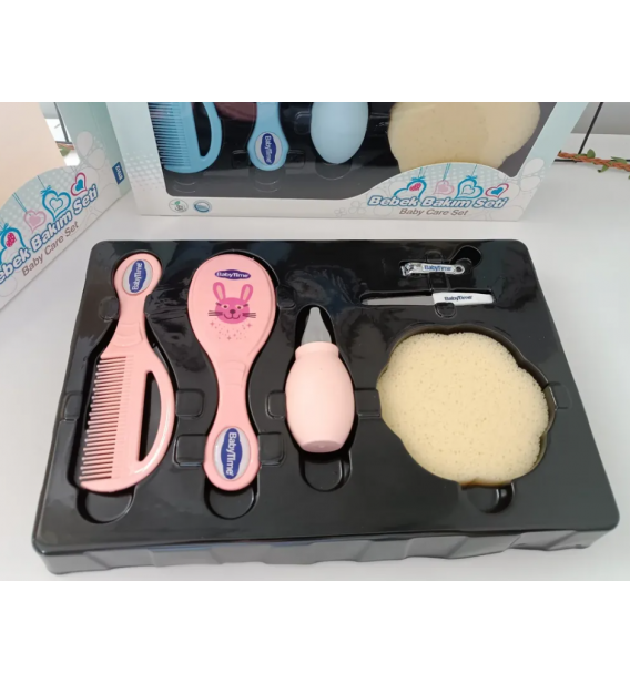 BABYTİME ALTILI BEBEK BAKIM SETİ / RENK SEÇİNİZ