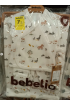 BEBELİO BATTANİYELİ 7Lİ ORGANİK FİTİLLİ PENYE KUMAŞ HASTANE ÇIKIŞI ÇEŞİTLERİ / ANİMALS DESEN