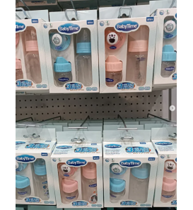 BABY TİME PP MİNİ ÜÇLÜ BİBERON SET / RENK SEÇİNİZ