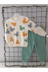 BEBECOCUKREYONU KAMPANYALI TAKIMLAR SERİSİ BEBE TAKIM / RENKLİ MİCKEY KAFALAR YEŞİL