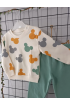 BEBECOCUKREYONU KAMPANYALI TAKIMLAR SERİSİ BEBE TAKIM / RENKLİ MİCKEY KAFALAR YEŞİL