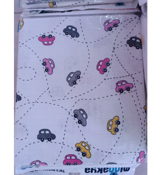 80*90 CM TEK KAT MÜSLİN KUNDAK ÇEŞİTLERİ / ARABA DESEN