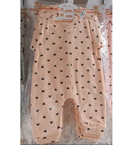 KAMPANYALI PENYE KUMAŞ YUMUŞACIK ÖNDEN ÇITÇITLI BEBE TULUM ÇEŞİTLERİ / PUDRA ZEMİN KALPLİ