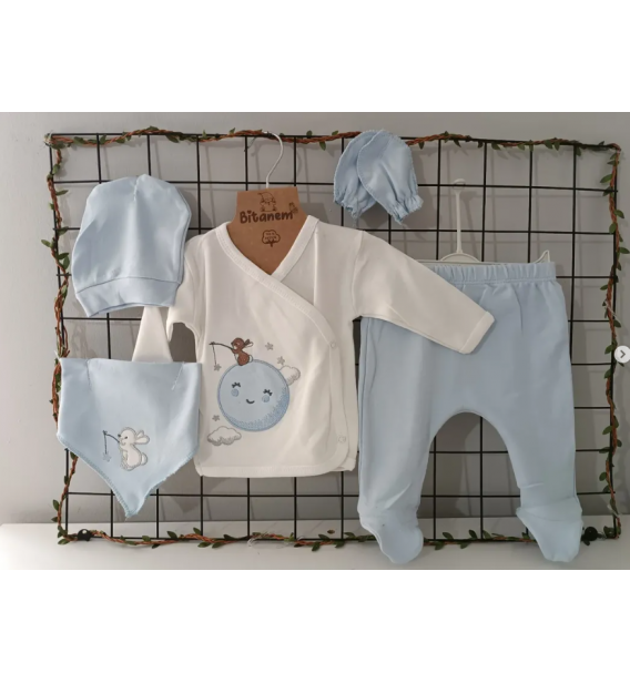 BİTANEM KAMPANYALI BEŞLİ PENYE ZIBIN TAKIMI ÇEŞİTLERİ / MAVİ OLTALI