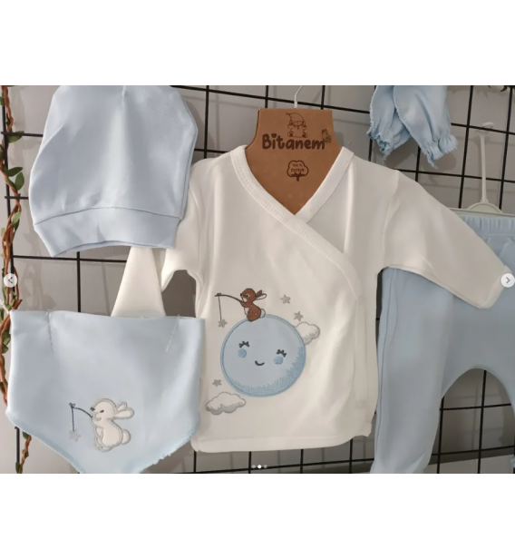 BİTANEM KAMPANYALI BEŞLİ PENYE ZIBIN TAKIMI ÇEŞİTLERİ / MAVİ OLTALI