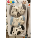 BBS 0-6 AY KAMPANYALI BEBE ÇORAP ÇEŞİTLERİ / YILDIZ DESEN MAVİLİ