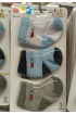 BBS 0-6 AY KAMPANYALI BEBE ÇORAP ÇEŞİTLERİ / MAVİ ARMA DESEN