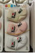 BBS 0-6 AY KAMPANYALI BEBE ÇORAP ÇEŞİTLERİ / PEMBE DAD DESEN