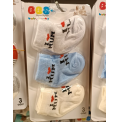 BBS 0-6 AY KAMPANYALI BEBE ÇORAP ÇEŞİTLERİ / MUM YAZILI MAVİ