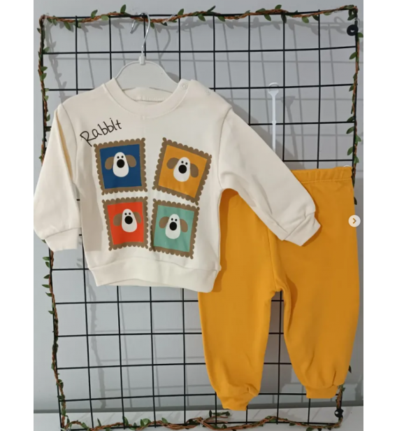BEBECOCUKREYONU KAMPANYALI TAKIMLAR SERİSİ BEBE TAKIM / KUTUCUKLU SARI