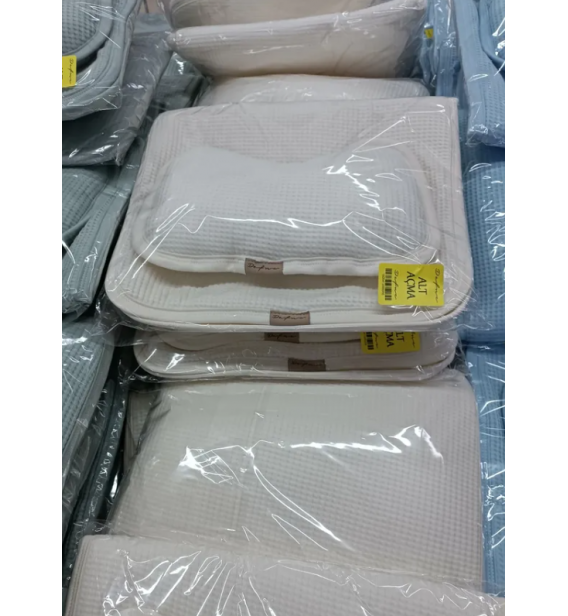 PETEK DOKU TAMAMEN PAMUKLU KUMAŞ MİNDER YASTIK SETLER / RENK SEÇİNİZ