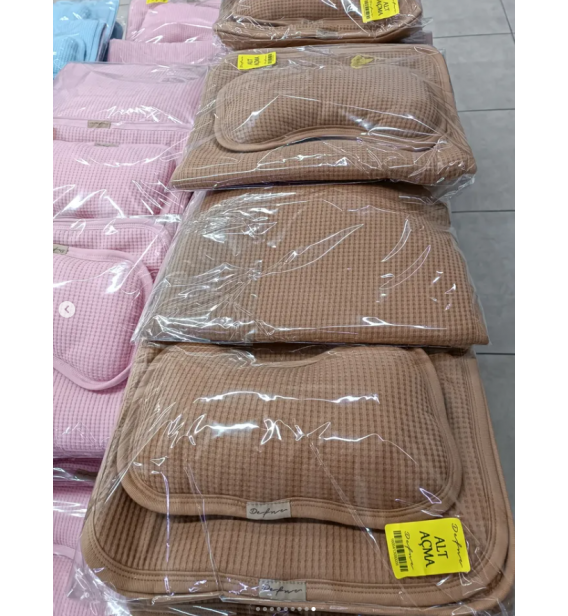 PETEK DOKU TAMAMEN PAMUKLU KUMAŞ MİNDER YASTIK SETLER / RENK SEÇİNİZ