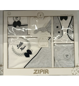 ZIPIR BABY LİTTLE MAN 1OLU KUTULU PENYE HASTANE ÇIKIŞI / GRİ