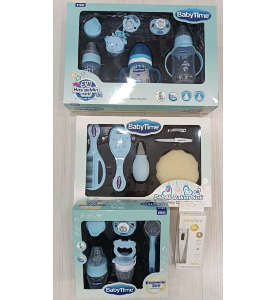 3 BABY TİME SET BİRDEN DİJİTAL ATEŞÖLÇER HEDİYELİ / RENK SEÇİNİZ