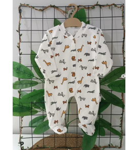 KAMPANYALI PENYE KUMAŞ YUMUŞACIK ÖNDEN ÇITÇITLI BEBE TULUM ÇEŞİTLERİ / ANİMALS DESEN