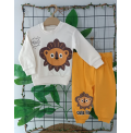 BEBECOCUKREYONU KAMPANYALI TAKIMLAR SERİSİ BEBE TAKIM/ SARI ROAR DESEN