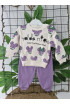 BEBECOCUKREYONU KAMPANYALI TAKIMLAR SERİSİ BEBE TAKIM / MOR MİCKEY KAFA NİGHT