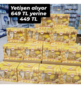 DALİN KAMPANYALI DÖRT PARÇA BEBEK BAKIM SETİ