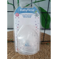 BABY TİME 2 NO (6-18 AY+) SİLİKON GENİŞ AĞIZLI BİBERON EMZİĞİ
