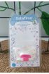 BABY TİME 3 NO (18+) SİLİKON DAMAKLI BEBE EMZİK / pembe kalpli