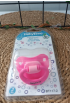 BABY TİME 2 NO (6-18 ay) SİLİKON DAMAKLI BEBE EMZİK / full pembe