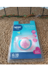 WEE BABY 3 NO (18+) ŞEFFAF DESENLİ DAMAKLI EMZİK / LİTTLE PRİNCESS PEMBE