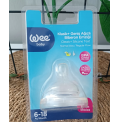WEE BABY 2 NO (6-18 ay ) KLASİK GENİŞ AĞIZLI BİBERON EMZİĞİ